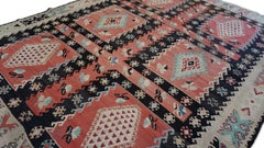 Vintage Şarkışla Wool Kilim 7'2''x9'