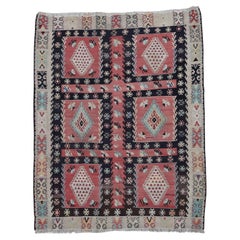 Vintage Şarkışla Kilim di lana 7'2''x9'