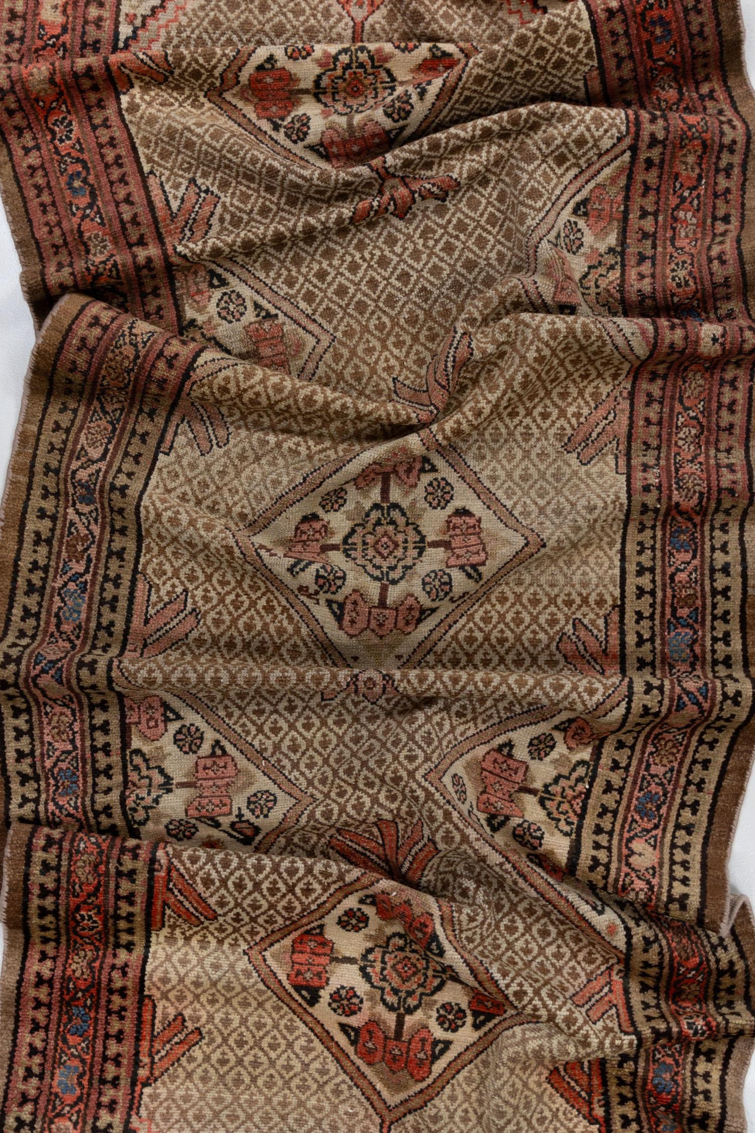 Afghan Vintage Sarob Runner rug For Sale