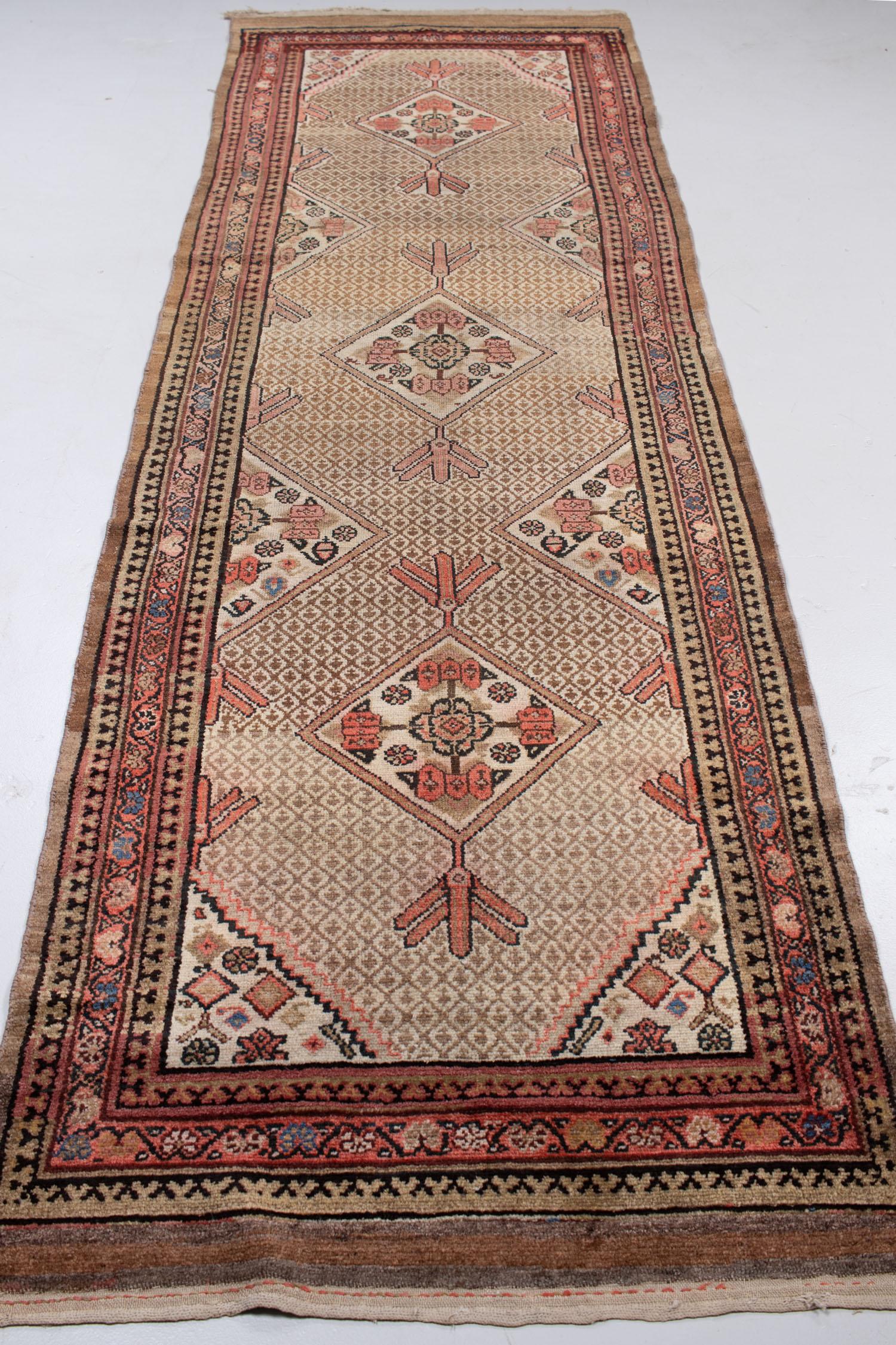 20th Century Vintage Sarob Runner rug For Sale