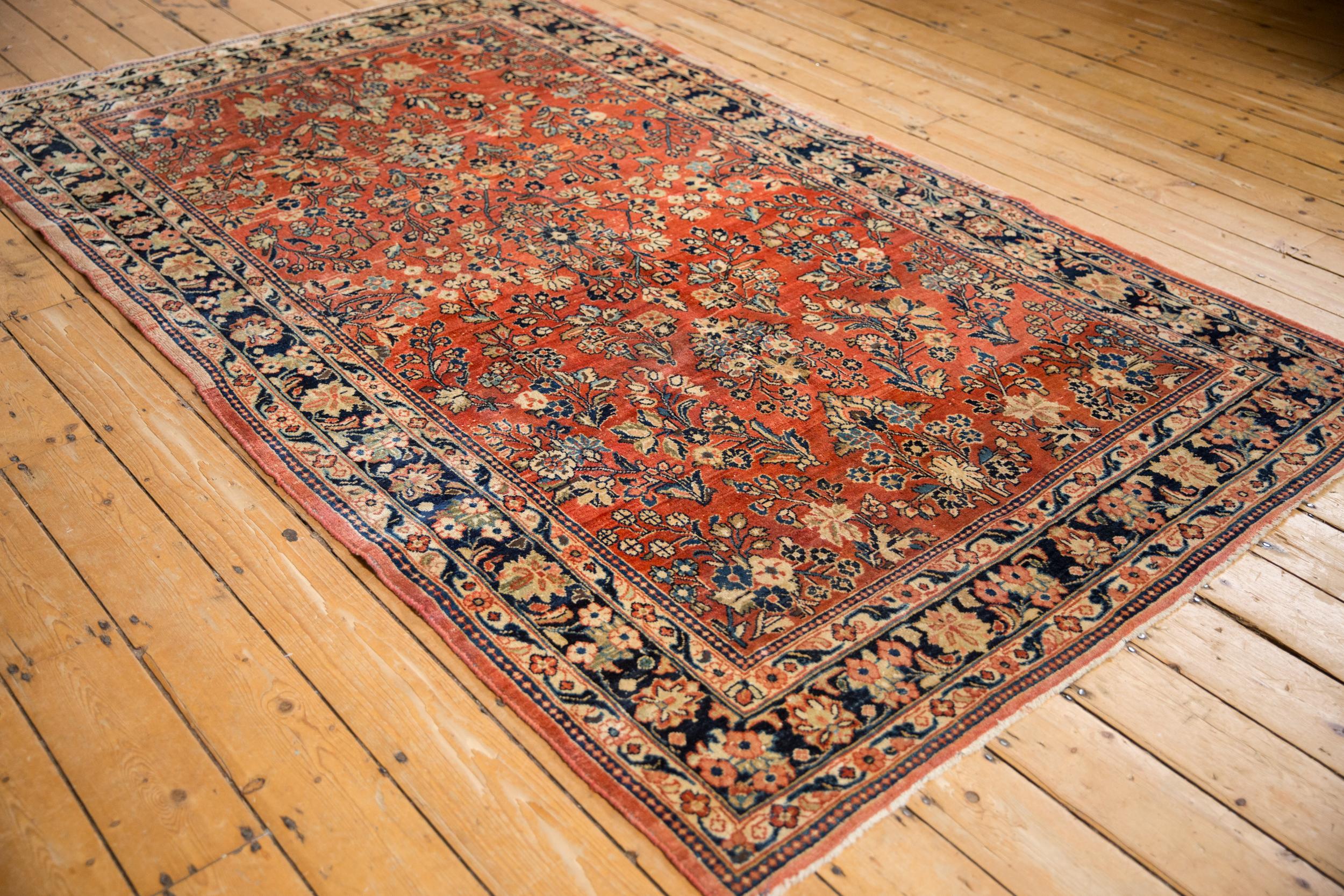 Vintage-Sarouk-Teppich (Persisch) im Angebot