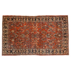 Vintage Sarouk Carpet