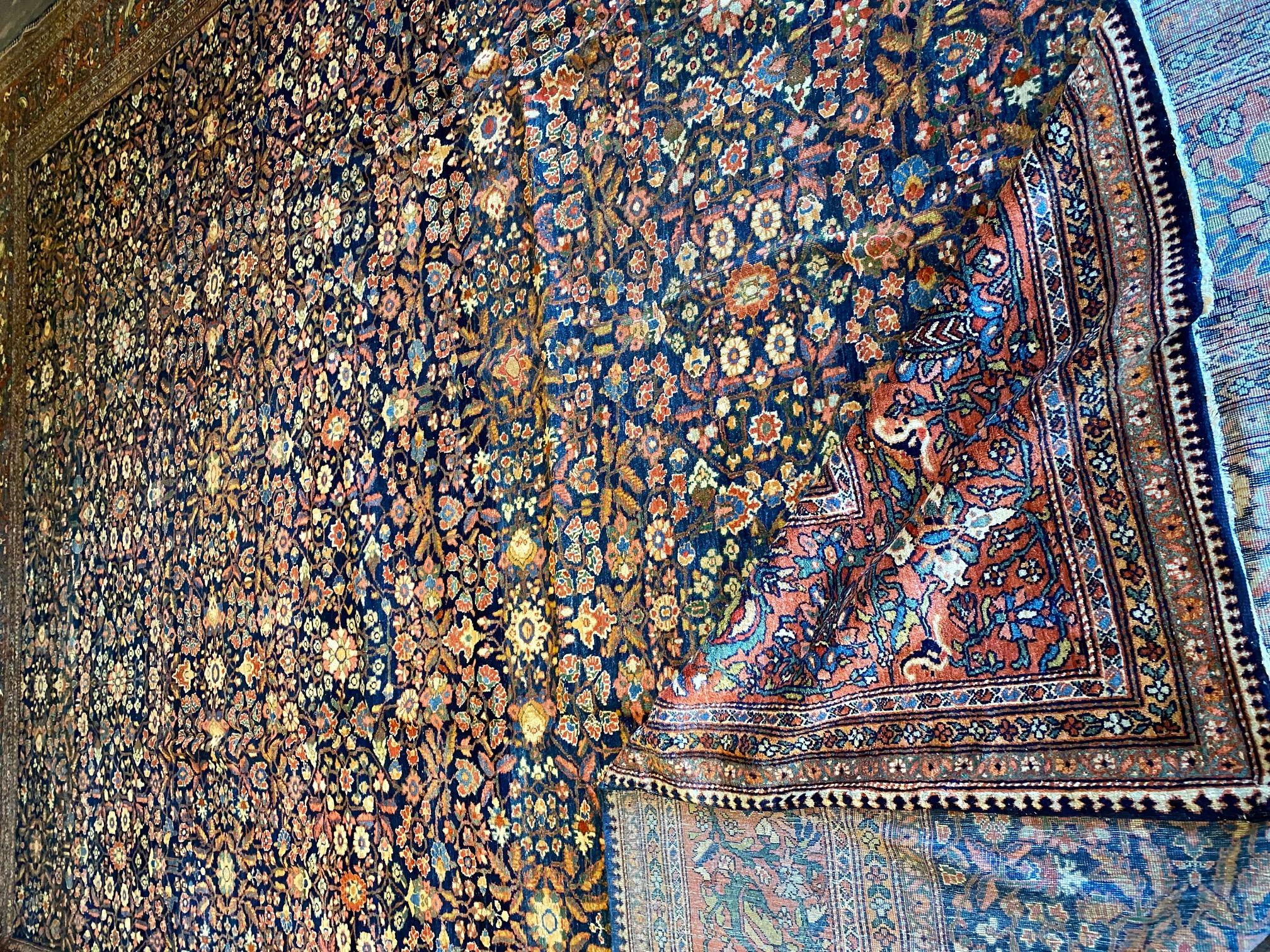 Persian Vintage Sarouk Far For Sale