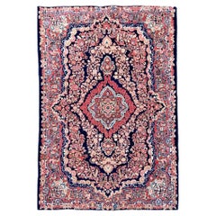 Sarouk-Teppich im Vintage-Stil, 2,06 m x 1,35 m