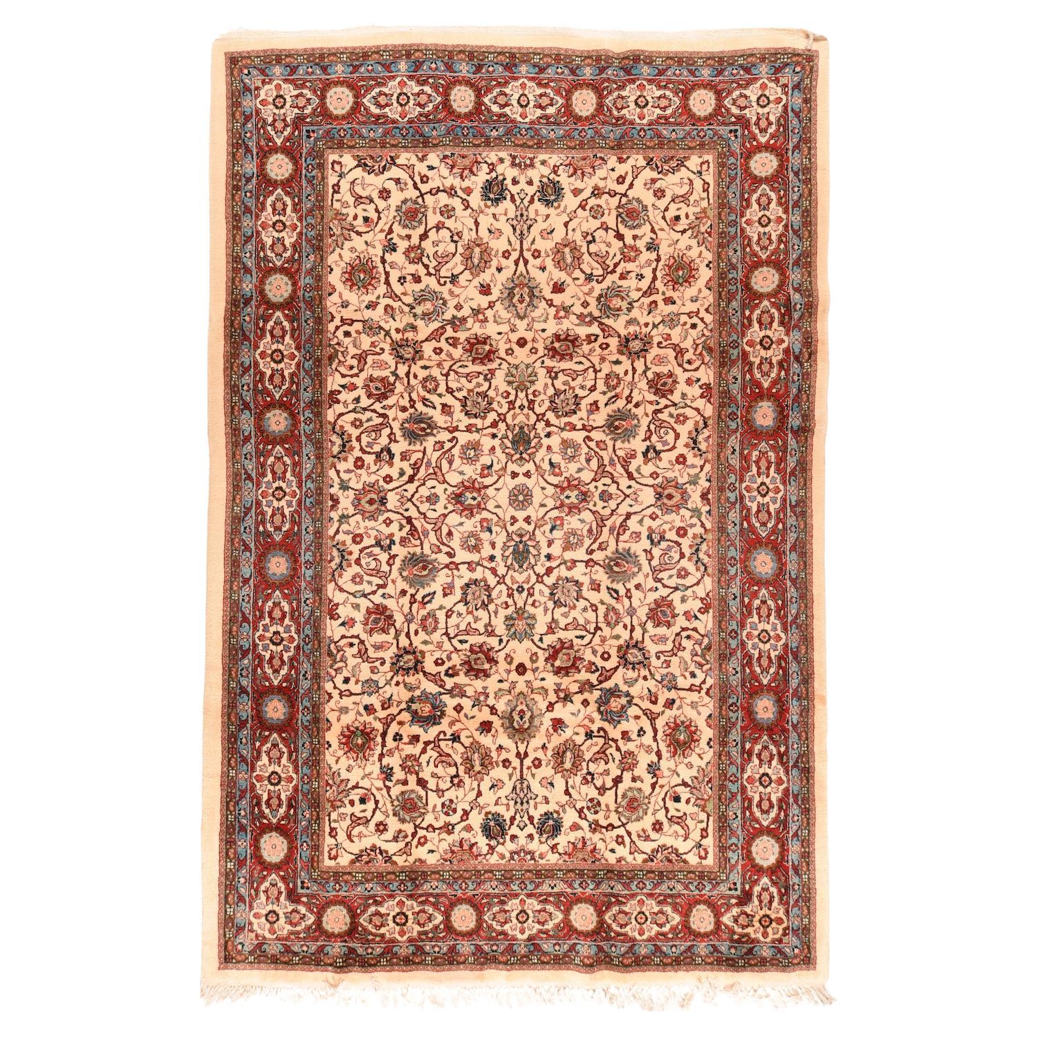 Vintage Sarouk Rug 7'2'' x 11'0''