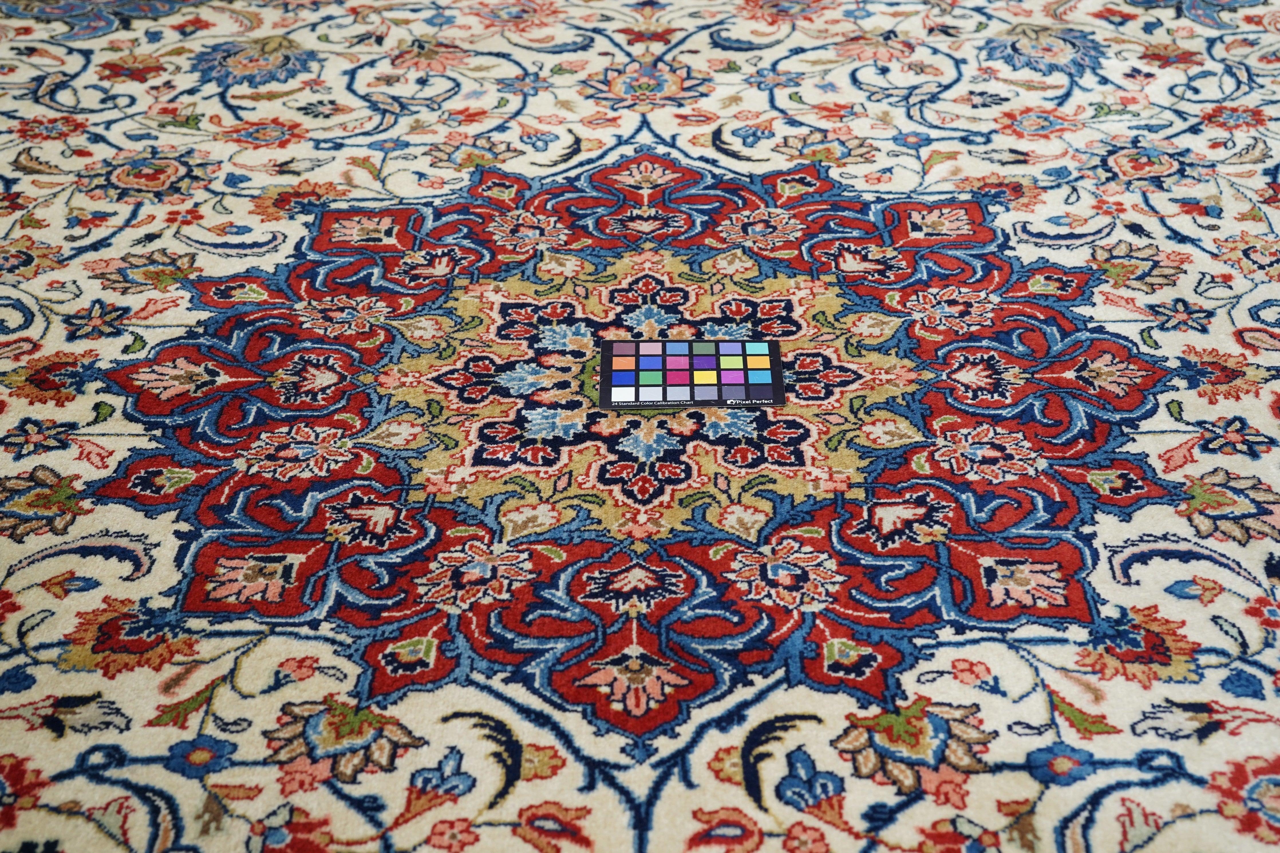 Sarouk-Teppich im Vintage-Stil 8'2'' x 12'5'' im Angebot 2