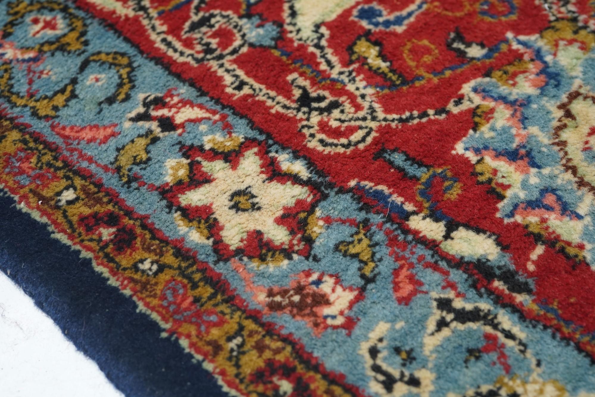 Mid-20th Century Vintage Sarouk Rug For Sale