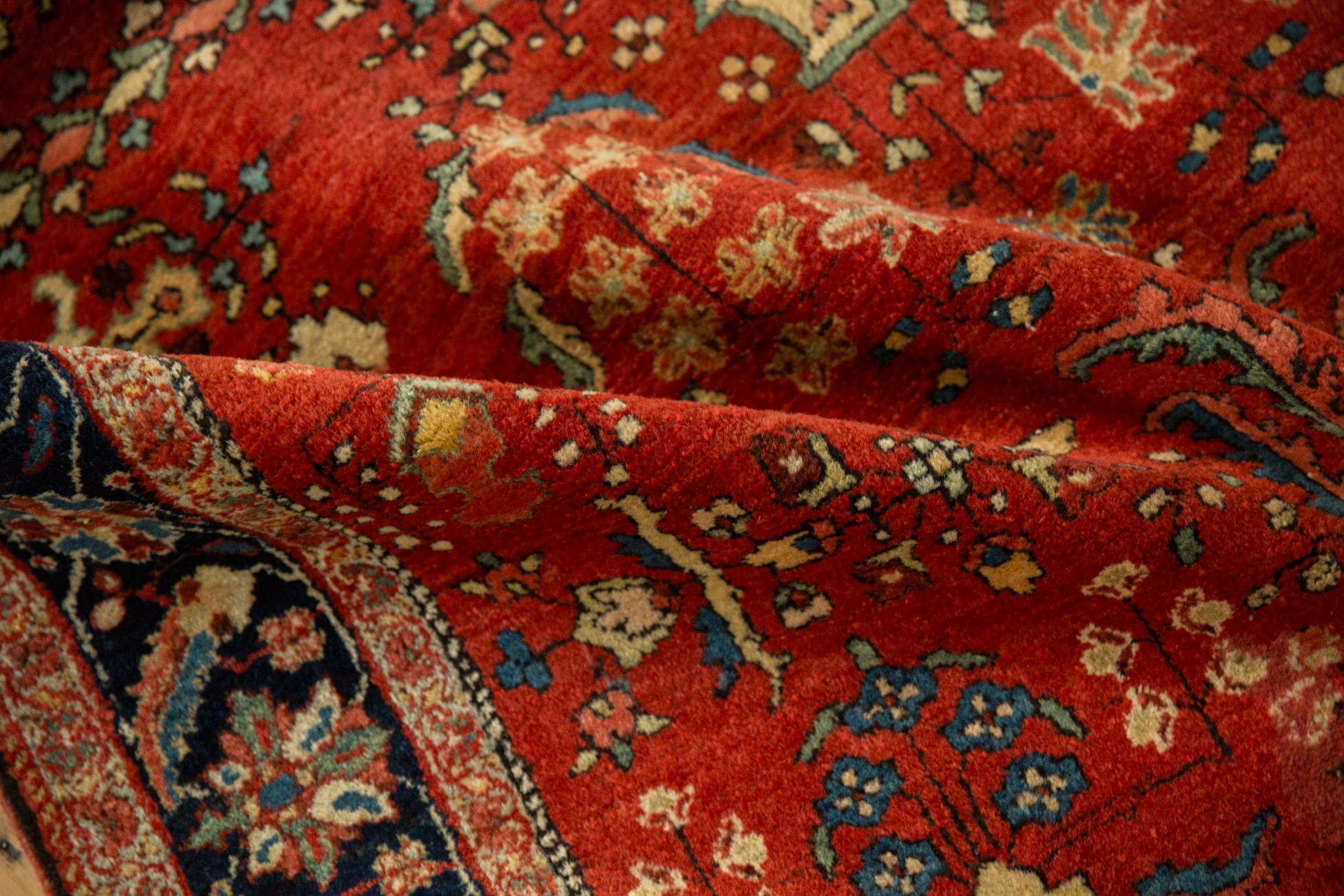 Vintage Sarouk-Teppich im Angebot 3