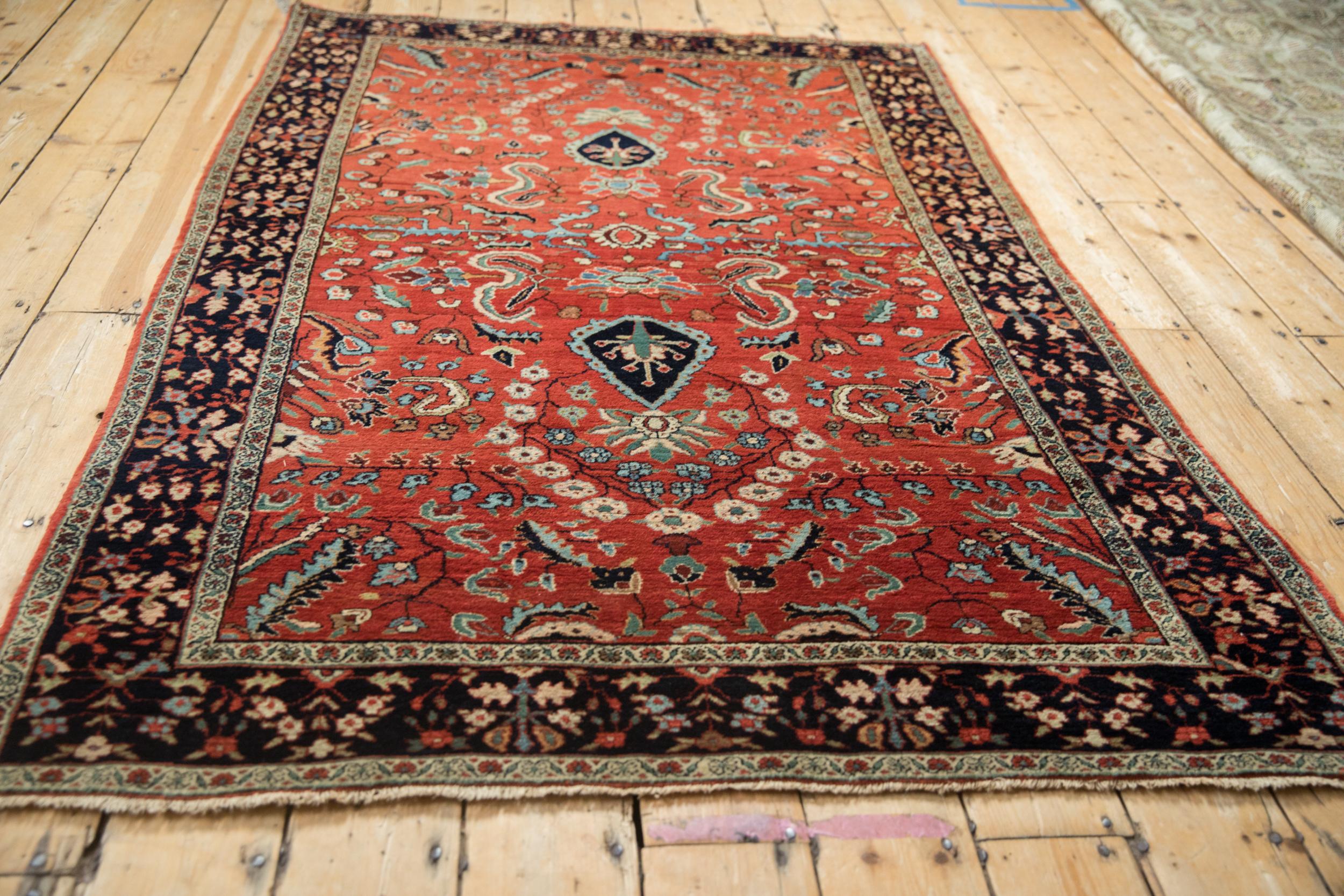 Vintage Sarouk-Teppich (Wolle) im Angebot