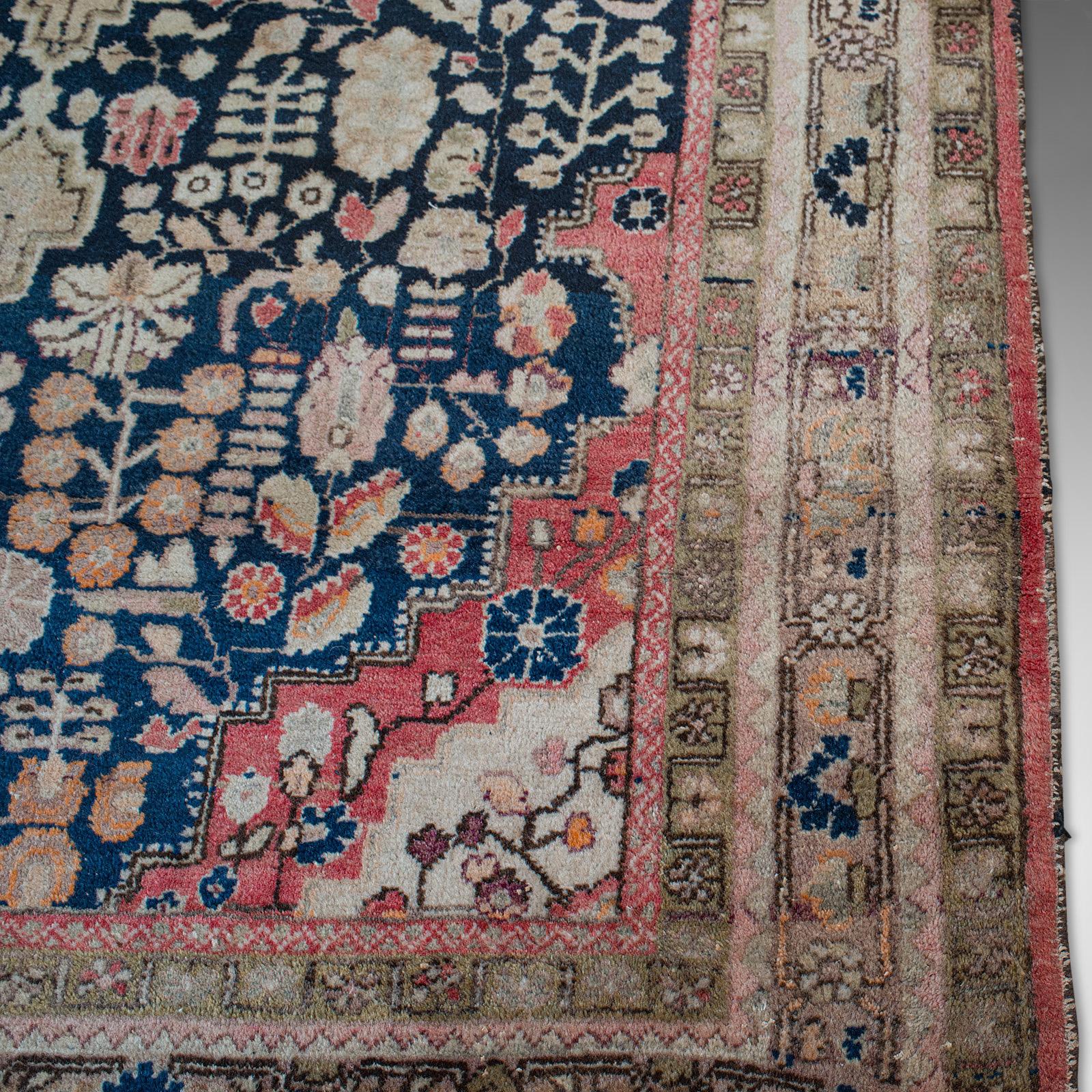 Tapis Sarouk vintage, persan, laine, dozar, hall, salon, tapis, vers 1930 en vente 6