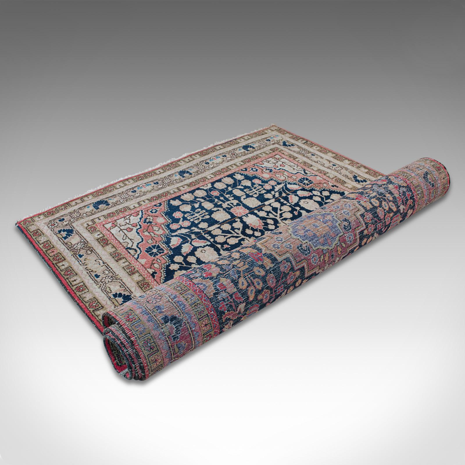 Tapis Sarouk vintage, persan, laine, dozar, hall, salon, tapis, vers 1930 en vente 7