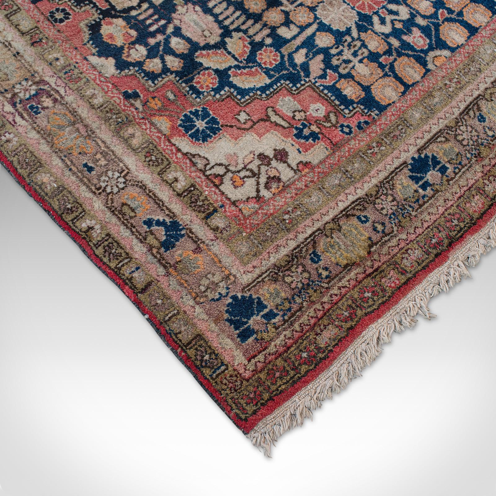 Tapis Sarouk vintage, persan, laine, dozar, hall, salon, tapis, vers 1930 en vente 1