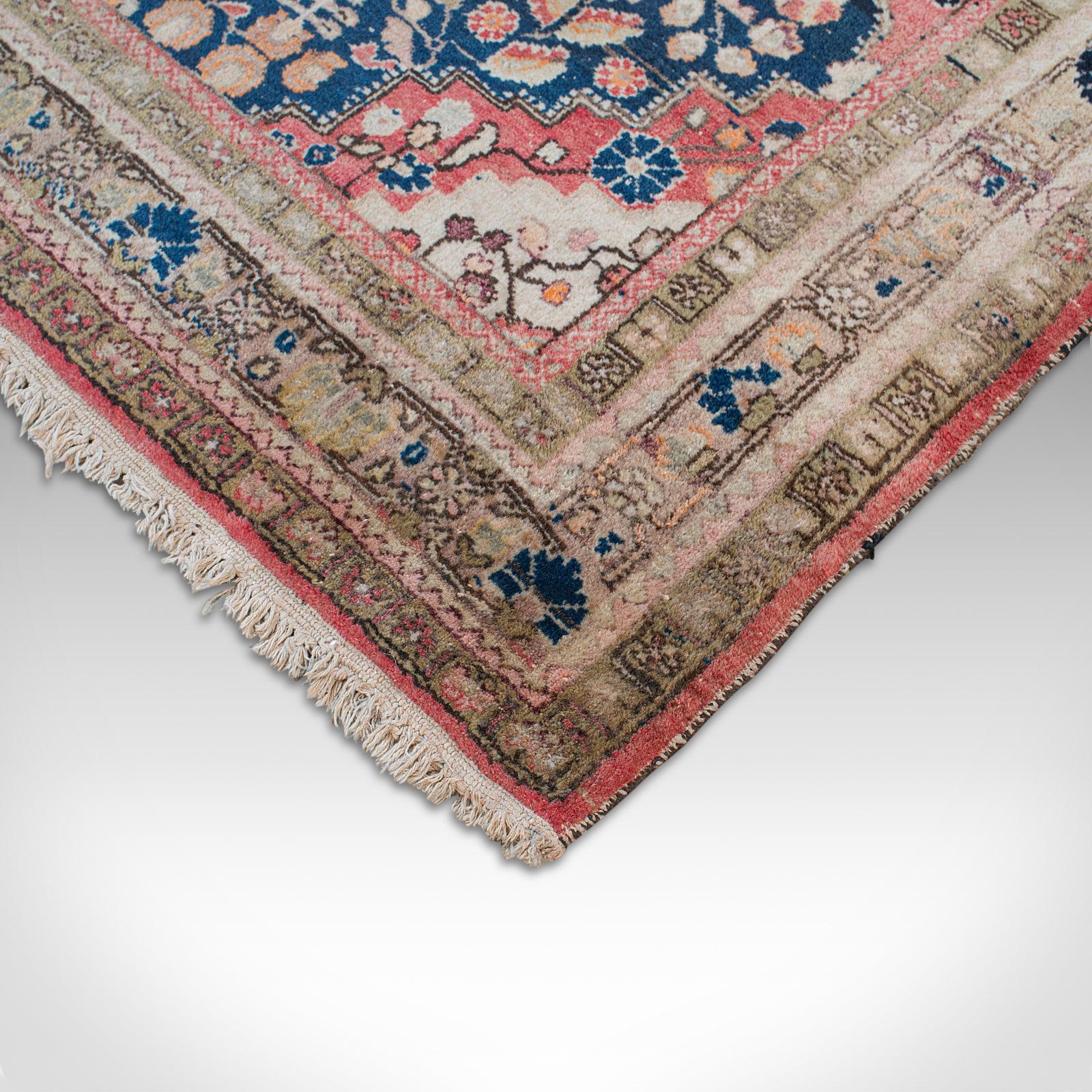 Vintage Sarouk Teppich, persisch, Wolle, Dozar, Flur, Lounge, Teppich, um 1930 im Angebot 3