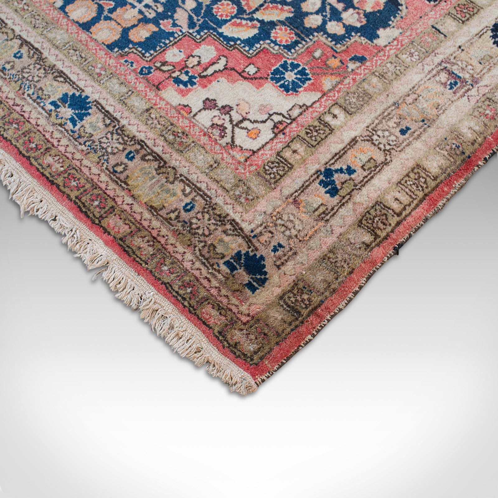 Tapis Sarouk vintage, persan, laine, dozar, hall, salon, tapis, vers 1930 en vente 2