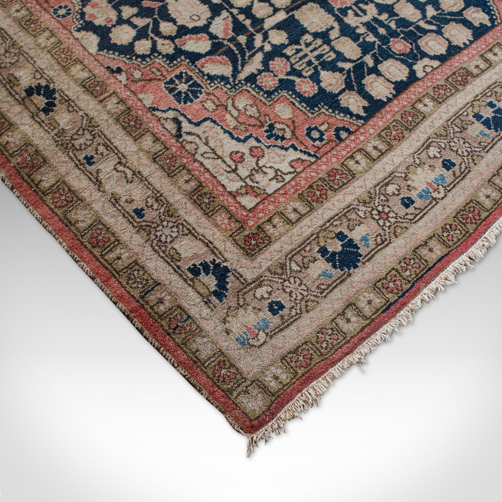 Tapis Sarouk vintage, persan, laine, dozar, hall, salon, tapis, vers 1930 en vente 3