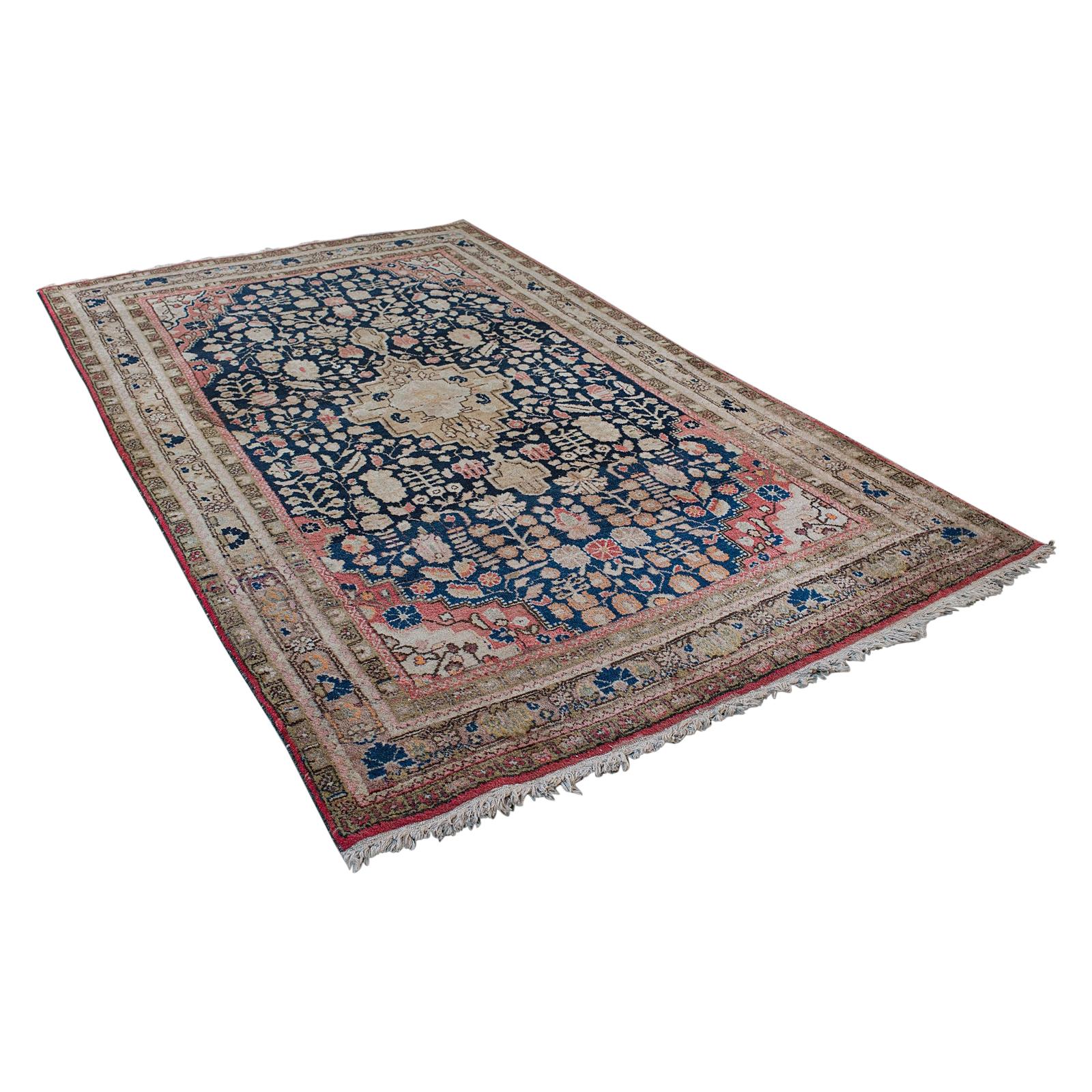 Tapis Sarouk vintage, persan, laine, dozar, hall, salon, tapis, vers 1930