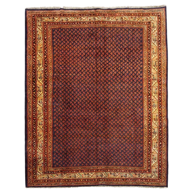 Saraband Rugs Vintage Sarouq Mir Saraband, circa 1960 For Sale at 1stDibs