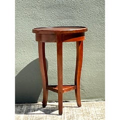 Vintage Sarreid Mahogany Drinks Table