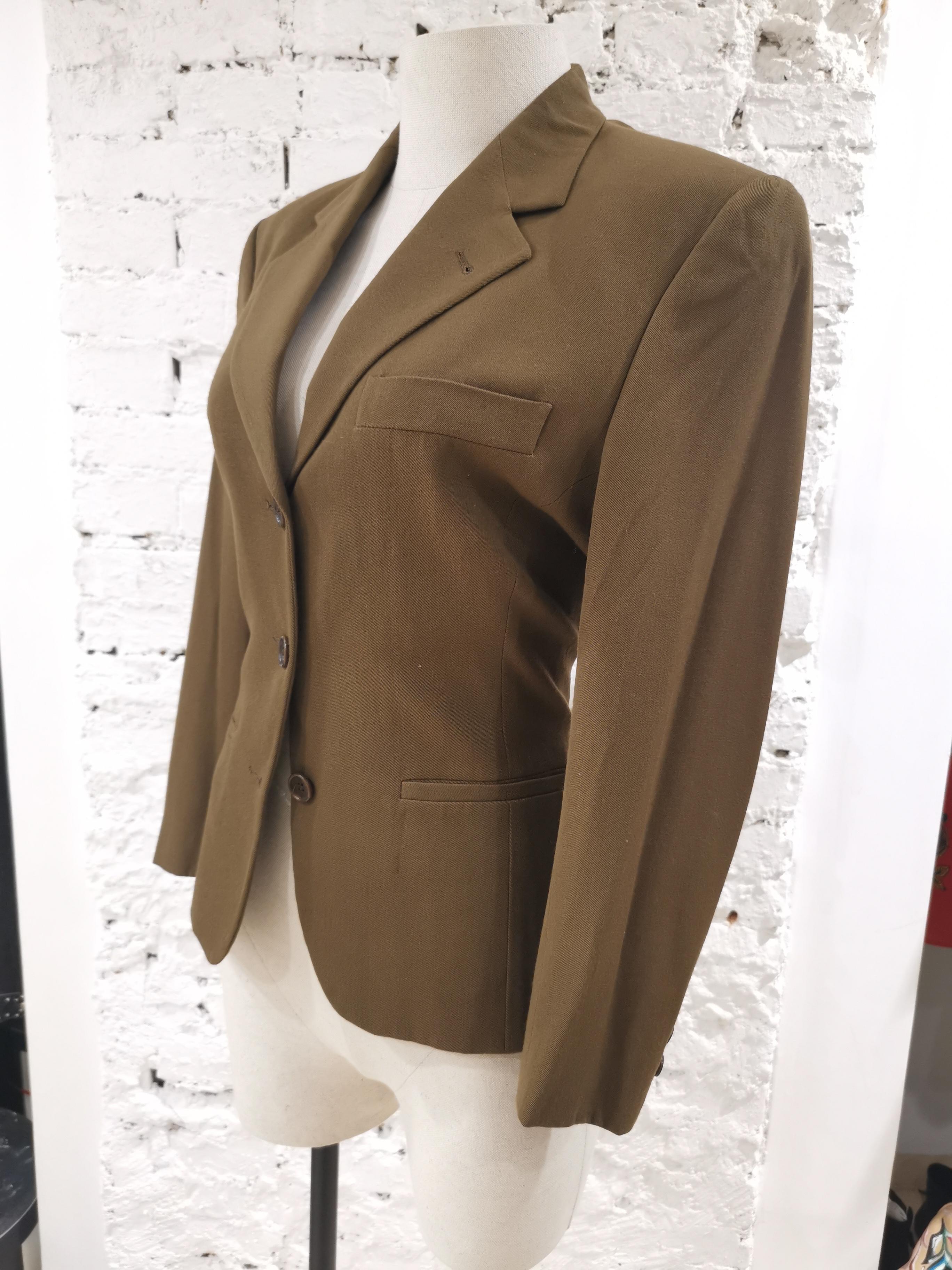 Vintage Sartoria del Borgo braune Jacke
vollständig in Italien hergestellt in Größe 42