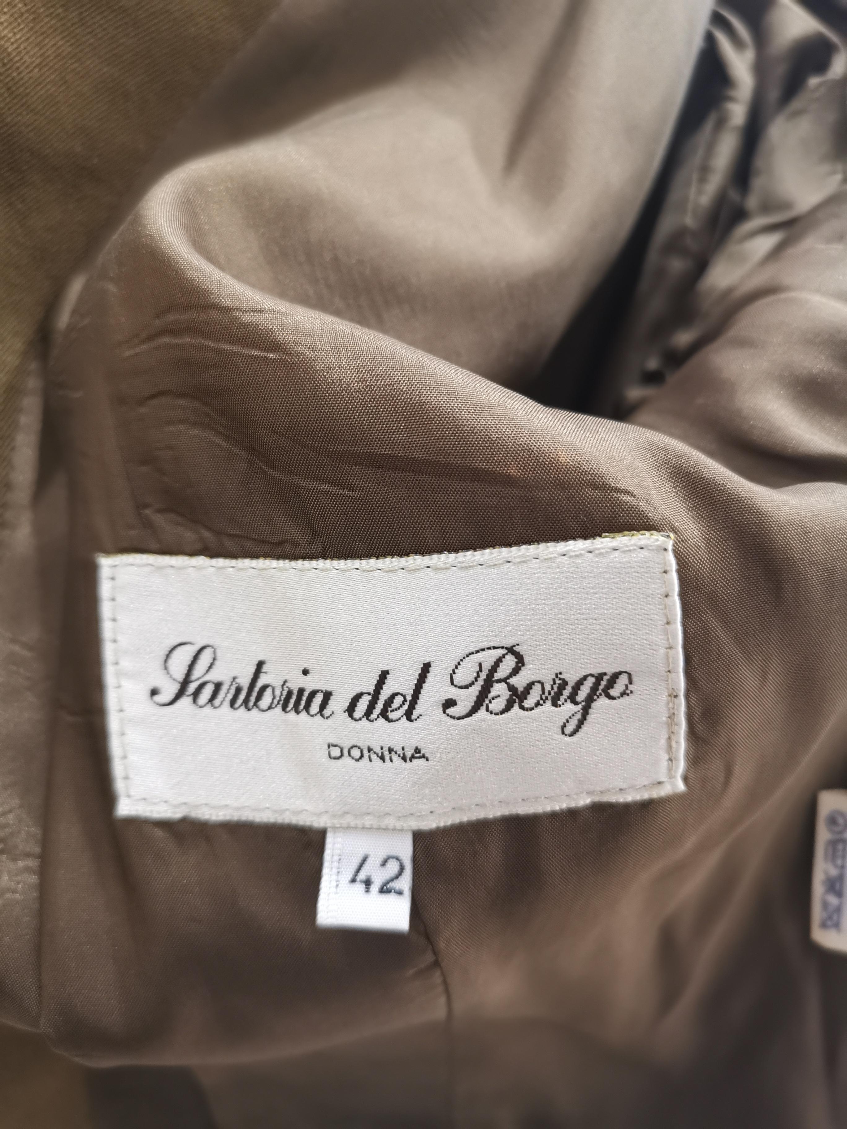 Women's Vintage Sartoria del Borgo brown jacket