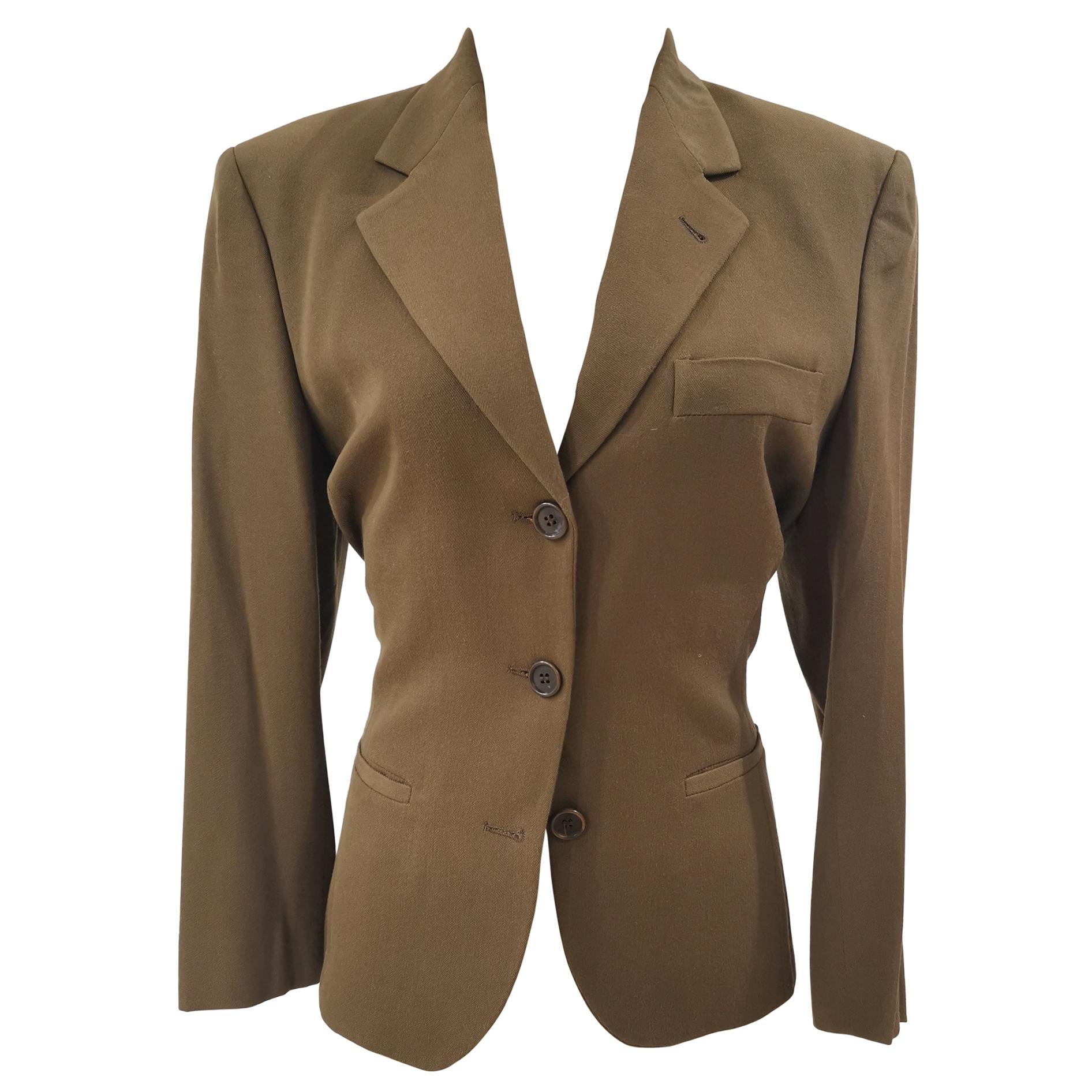 Vintage Sartoria del Borgo brown jacket