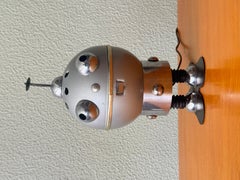 Vintage Satco Robot Lamp - Atomic Space Age Toy Design, 1950's