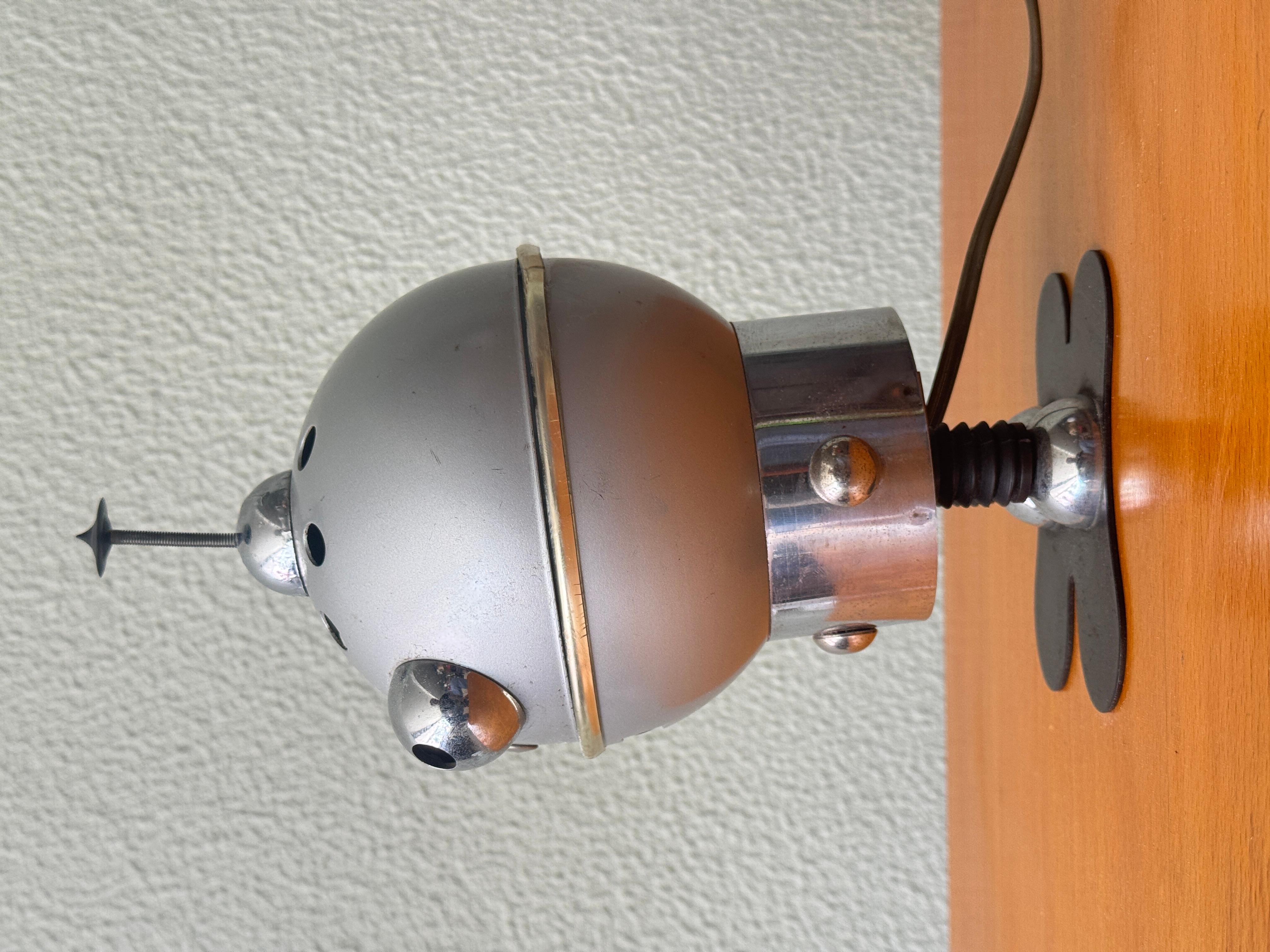 Metal Vintage Satco Robot Lamp - Atomic Space Age Toy Design, 1950's For Sale