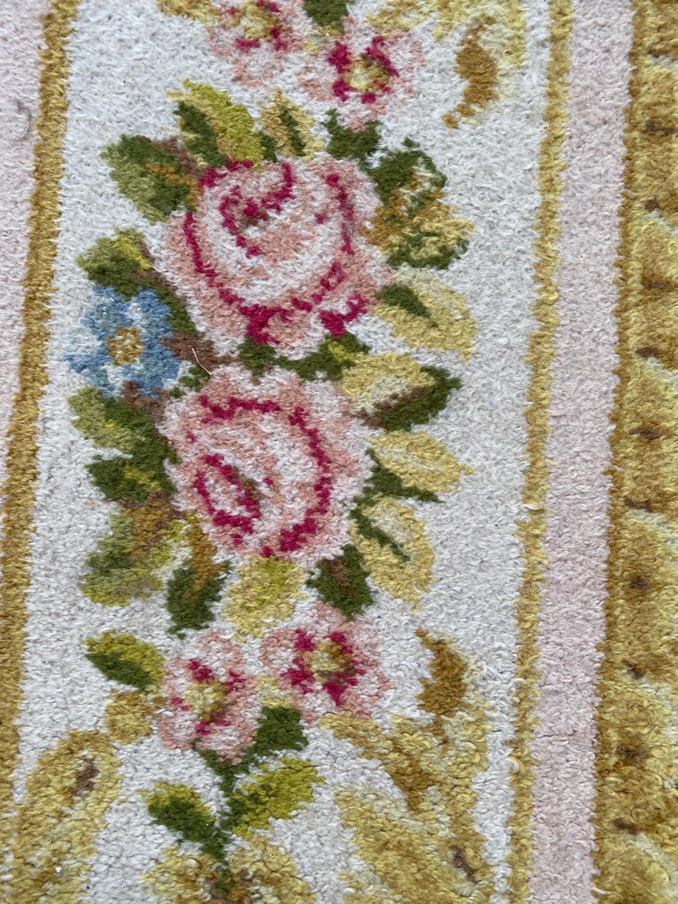 Vintage Savonnerie Style Carpet 5