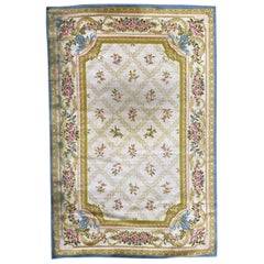 Vintage Savonnerie Style Carpet