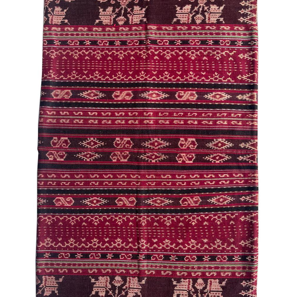 Tribal Vintage Savunese Ikat Sarong (Ei) For Sale