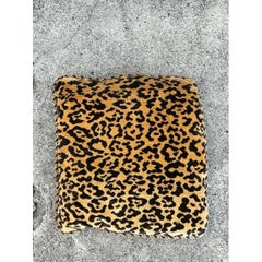 Vintage Scalamandre Leopard Throw Pillow