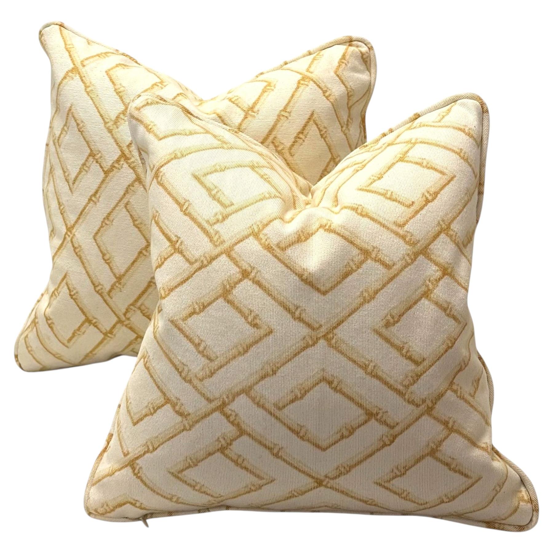 Cuscini vintage Scalamandré