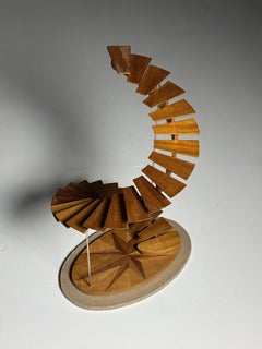 Vintage scale model staircase, 90cm