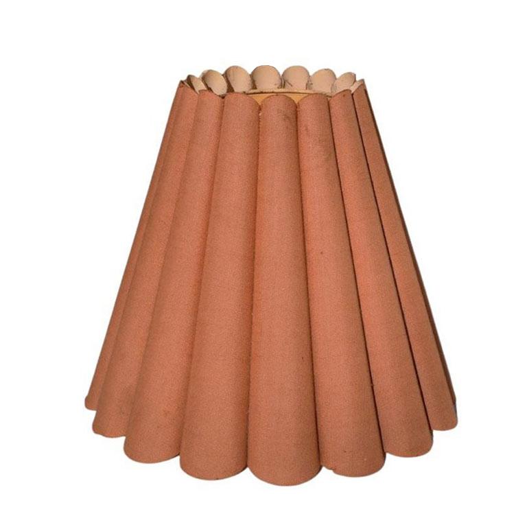 mauve lampshade
