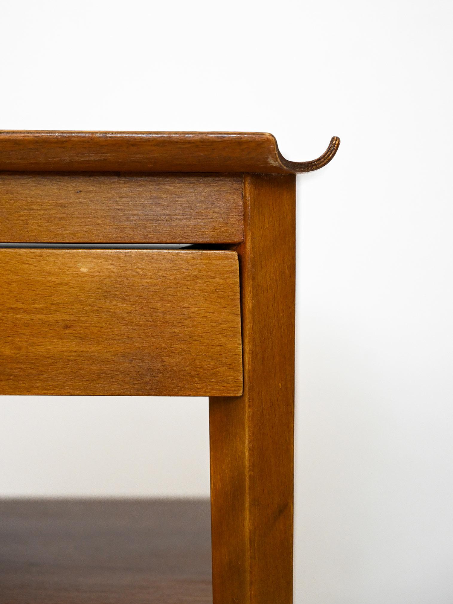 Mid-20th Century Vintage Scandi Nightstand For Sale