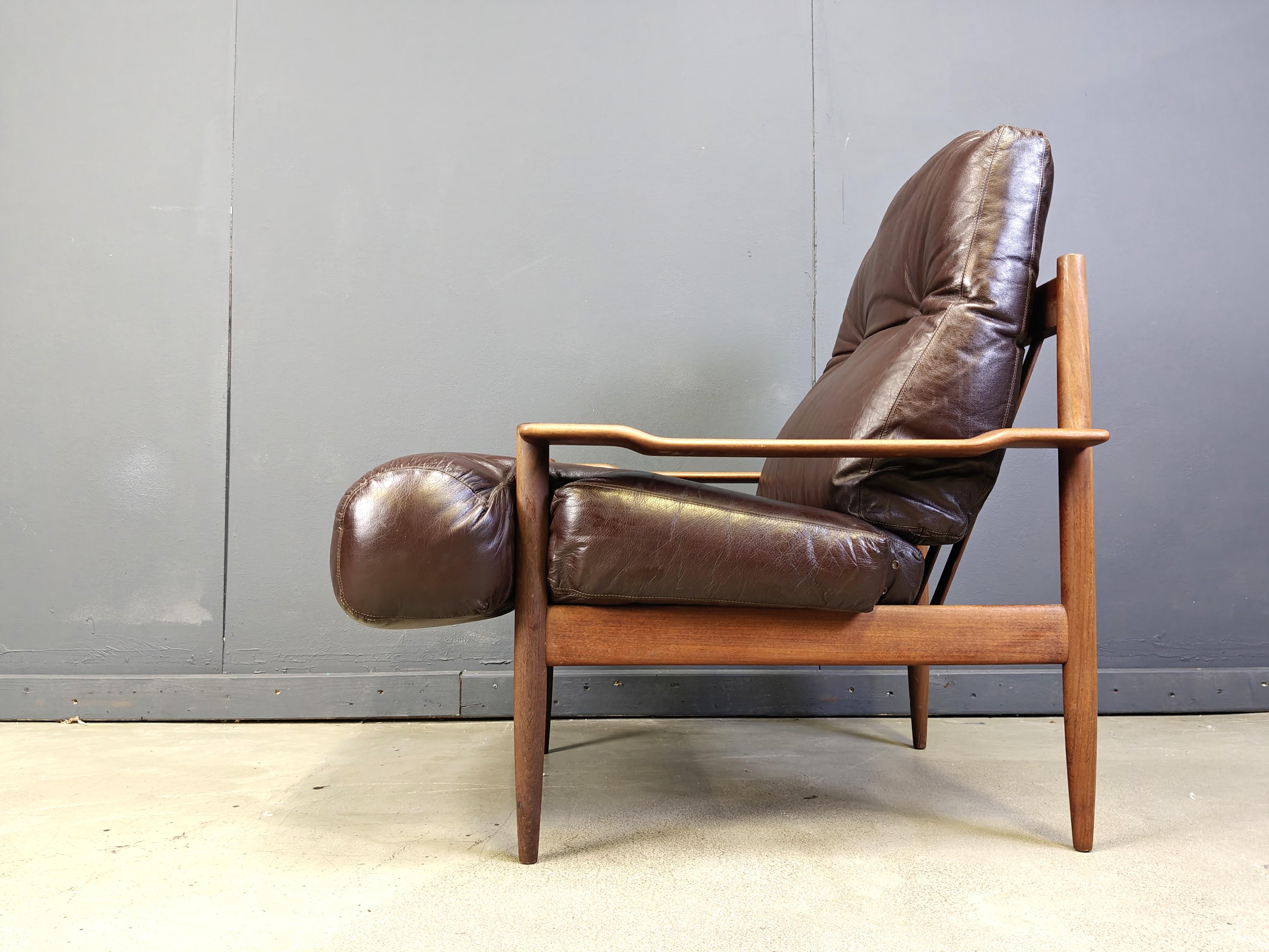 Skandinavischer Vintage-Sessel, 1960er Jahre im Zustand „Gut“ im Angebot in Leuven, Vlaams Gewest