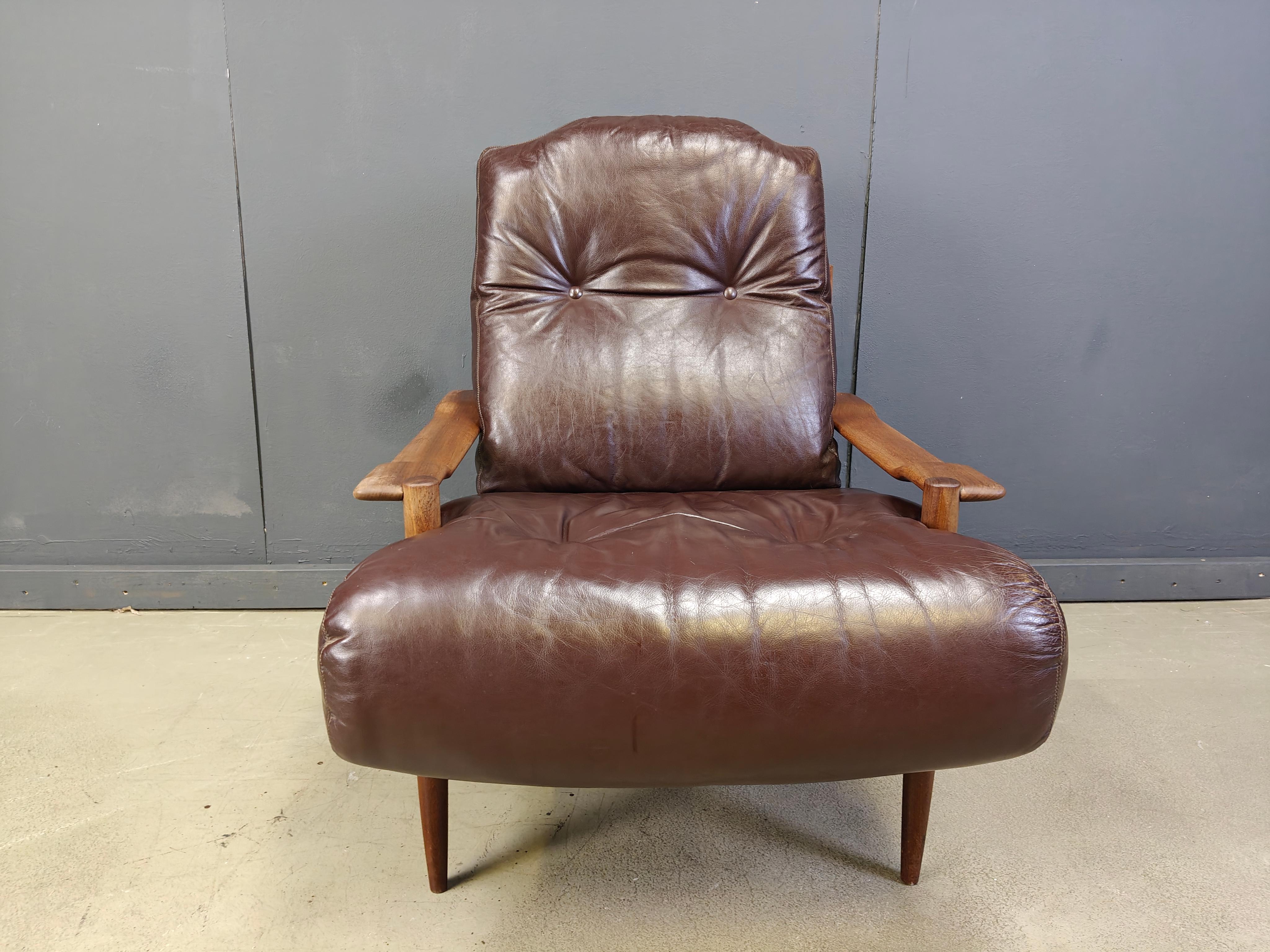 Skandinavischer Vintage-Sessel, 1960er Jahre im Angebot 2