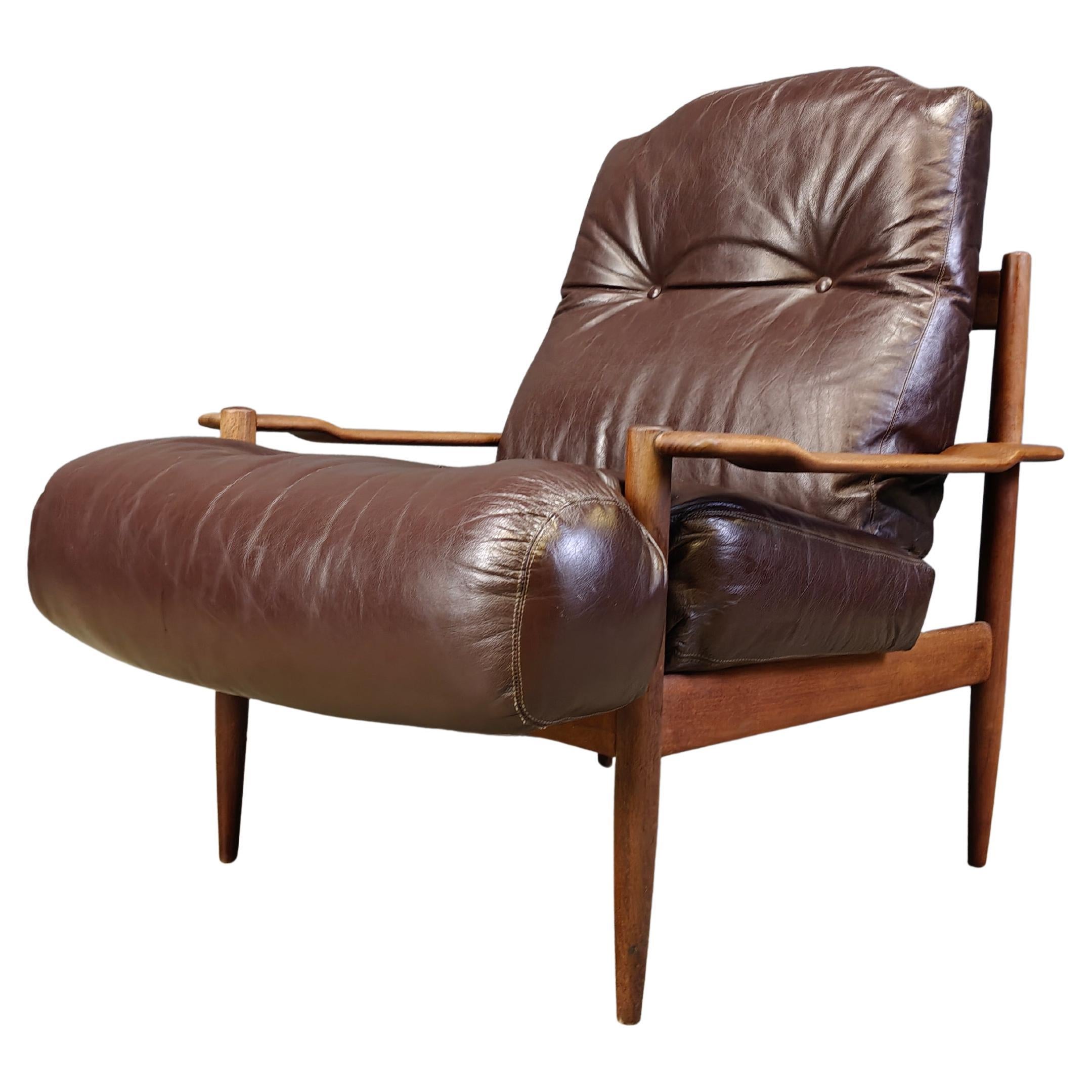 Fauteuil scandinave vintage, 1960s