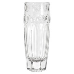 Vintage Scandinavian Art Crystal Vase