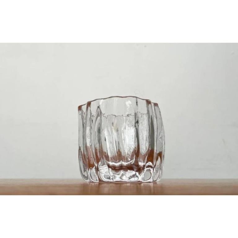 Vaso in vetro d'arte scandinavo d'epoca in vendita 5