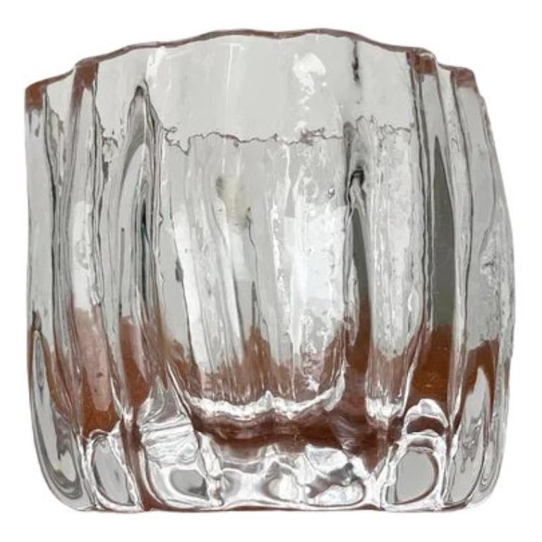 Vintage Scandinavian Art Glass Vase