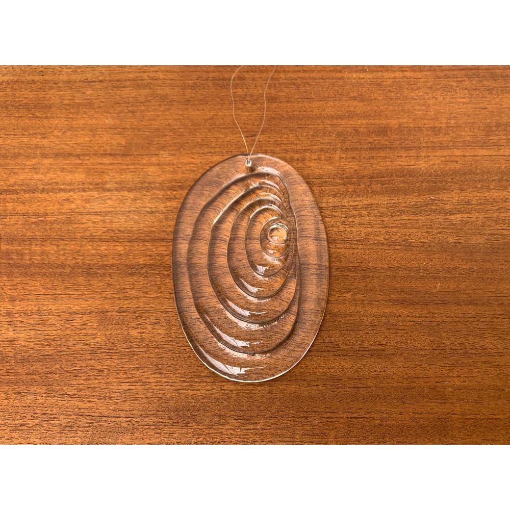 Skandinavischer Kunstglas-Wanddeko-Aufhänger, 1970er Jahre im Angebot 1