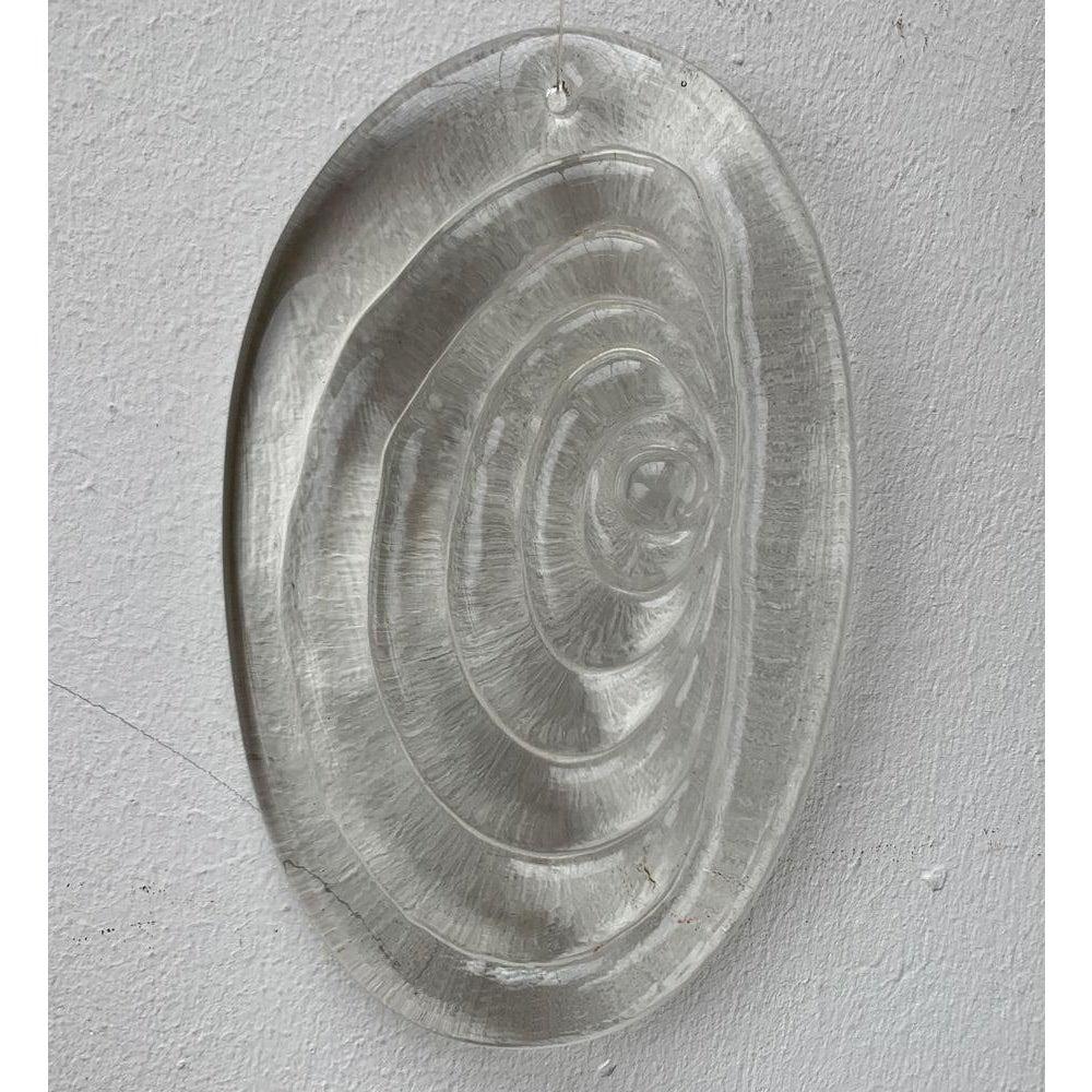 Skandinavischer Kunstglas-Wanddeko-Aufhänger, 1970er Jahre im Angebot 2