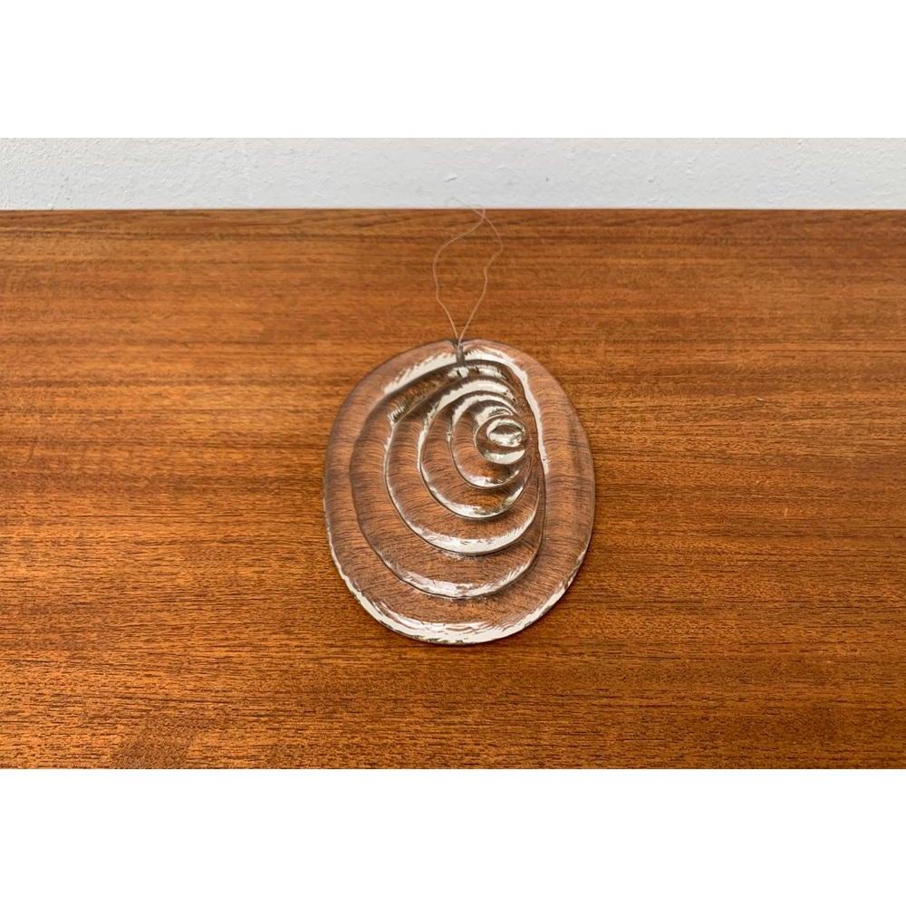 Skandinavischer Kunstglas-Wanddeko-Aufhänger, 1970er Jahre im Angebot 3