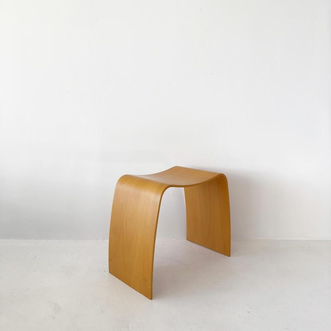 Vintage Skandinavisches Bugholz Jørgen Møller M-Stool taburet Fußstützen (Skandinavische Moderne) im Angebot