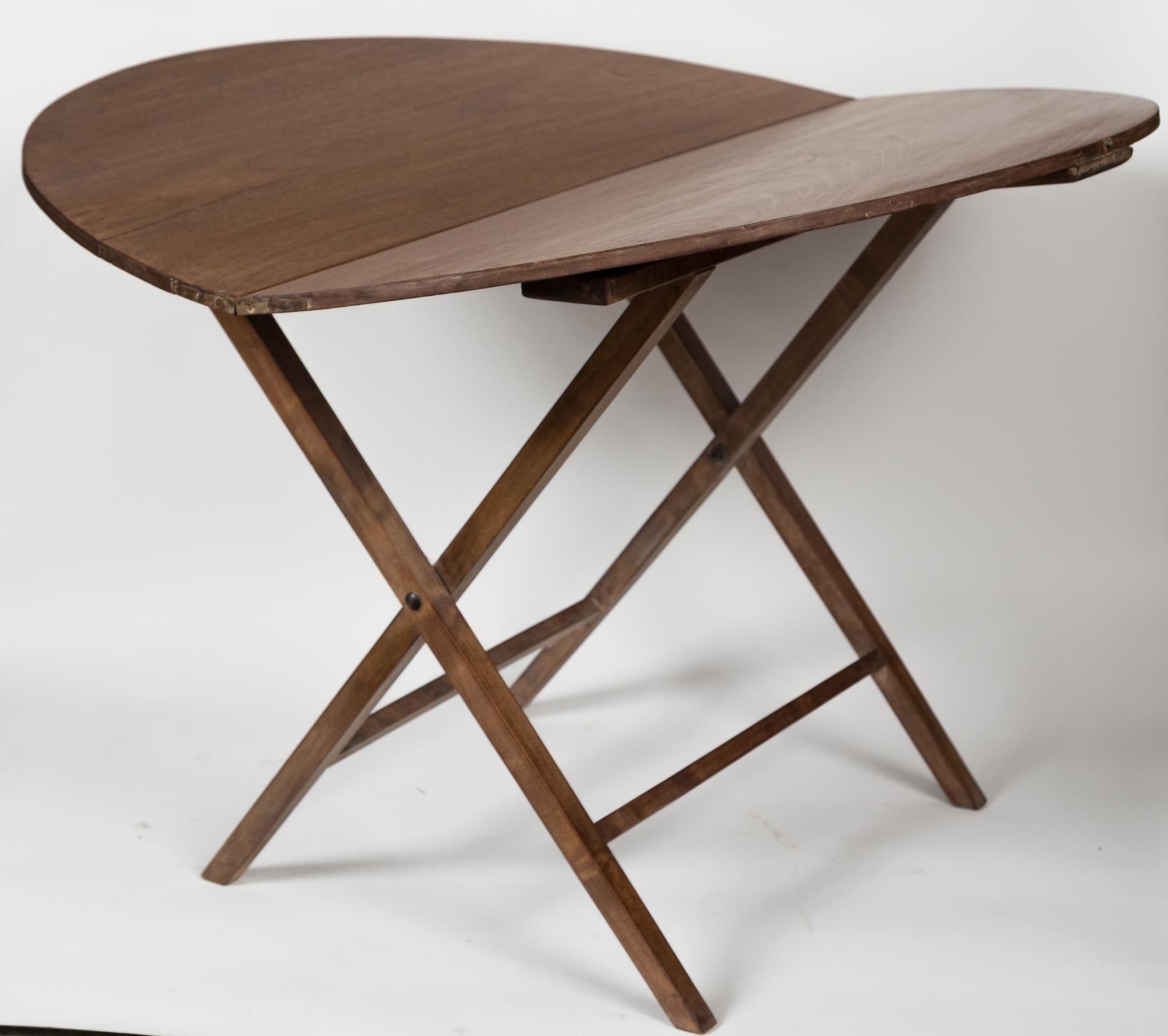 Mesa de campaña escandinava vintage, principios del siglo XX en venta 4