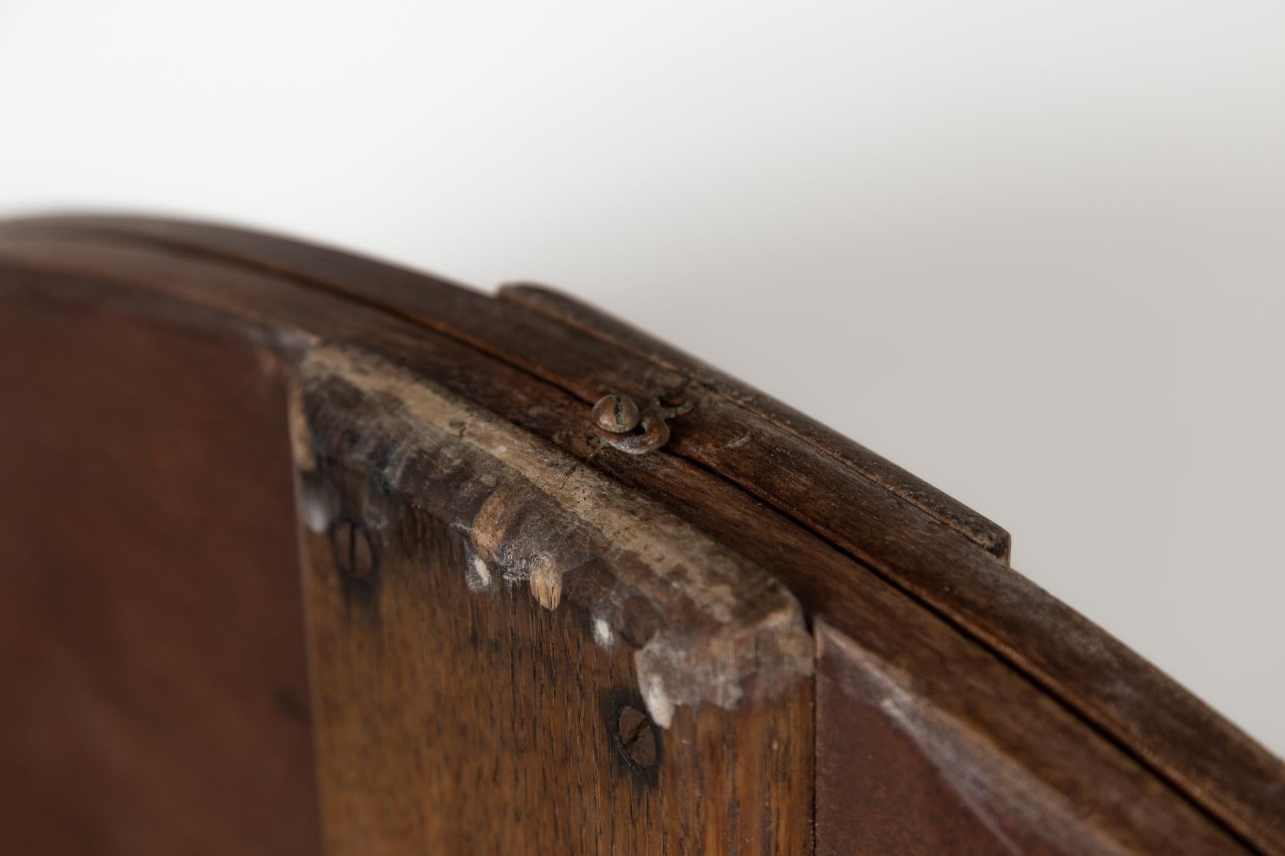 Mesa de campaña escandinava vintage, principios del siglo XX en Bueno estado para la venta en Chappaqua, NY