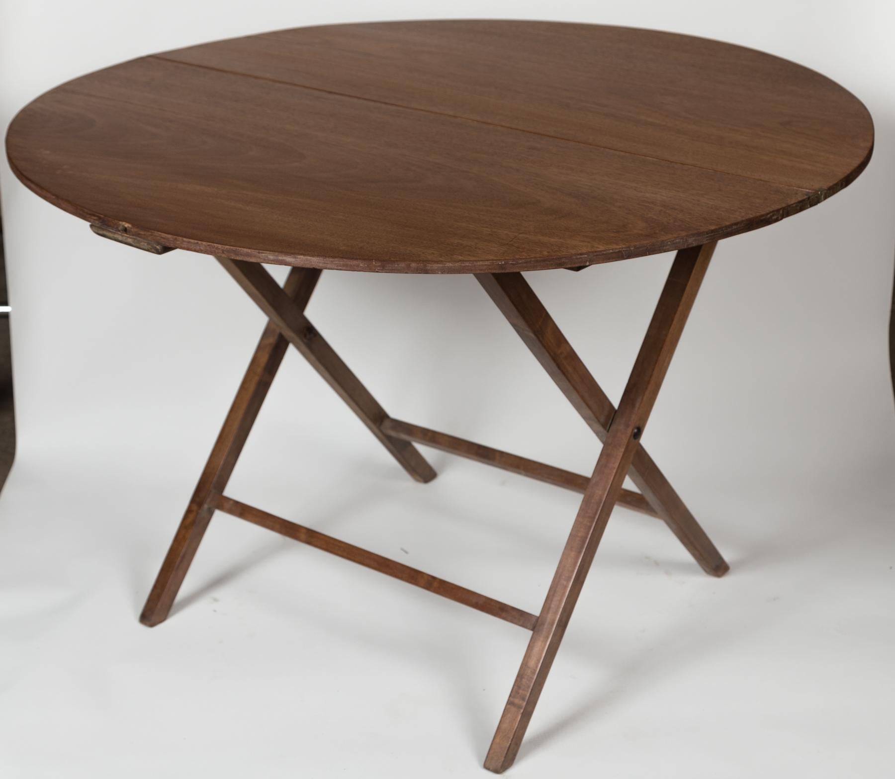 Mesa de campaña escandinava vintage, principios del siglo XX en venta 1