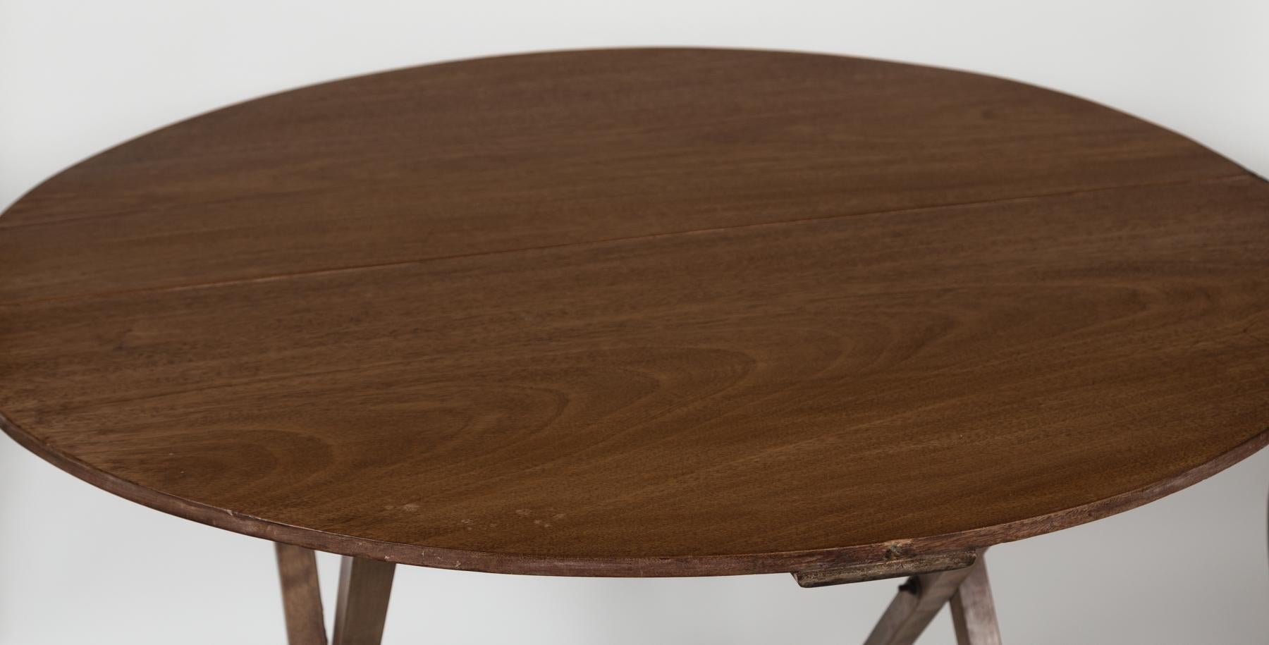 Mesa de campaña escandinava vintage, principios del siglo XX en venta 3