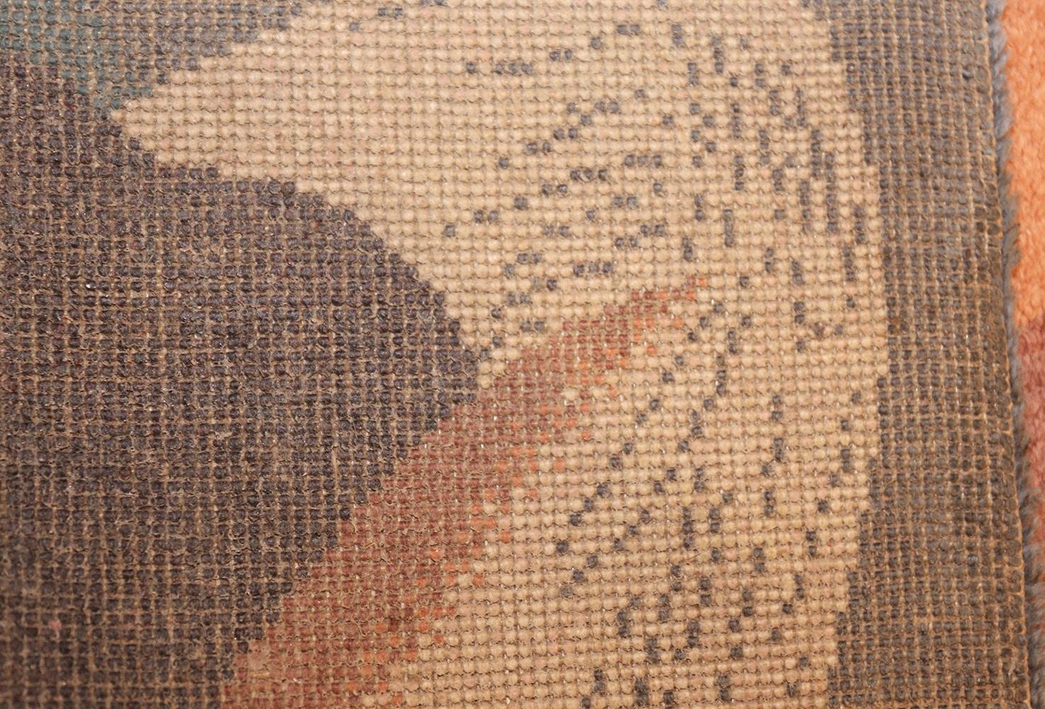 Mid-20th Century Vintage Scandinavian Carpet by Ege After René Magritte. 4' 7